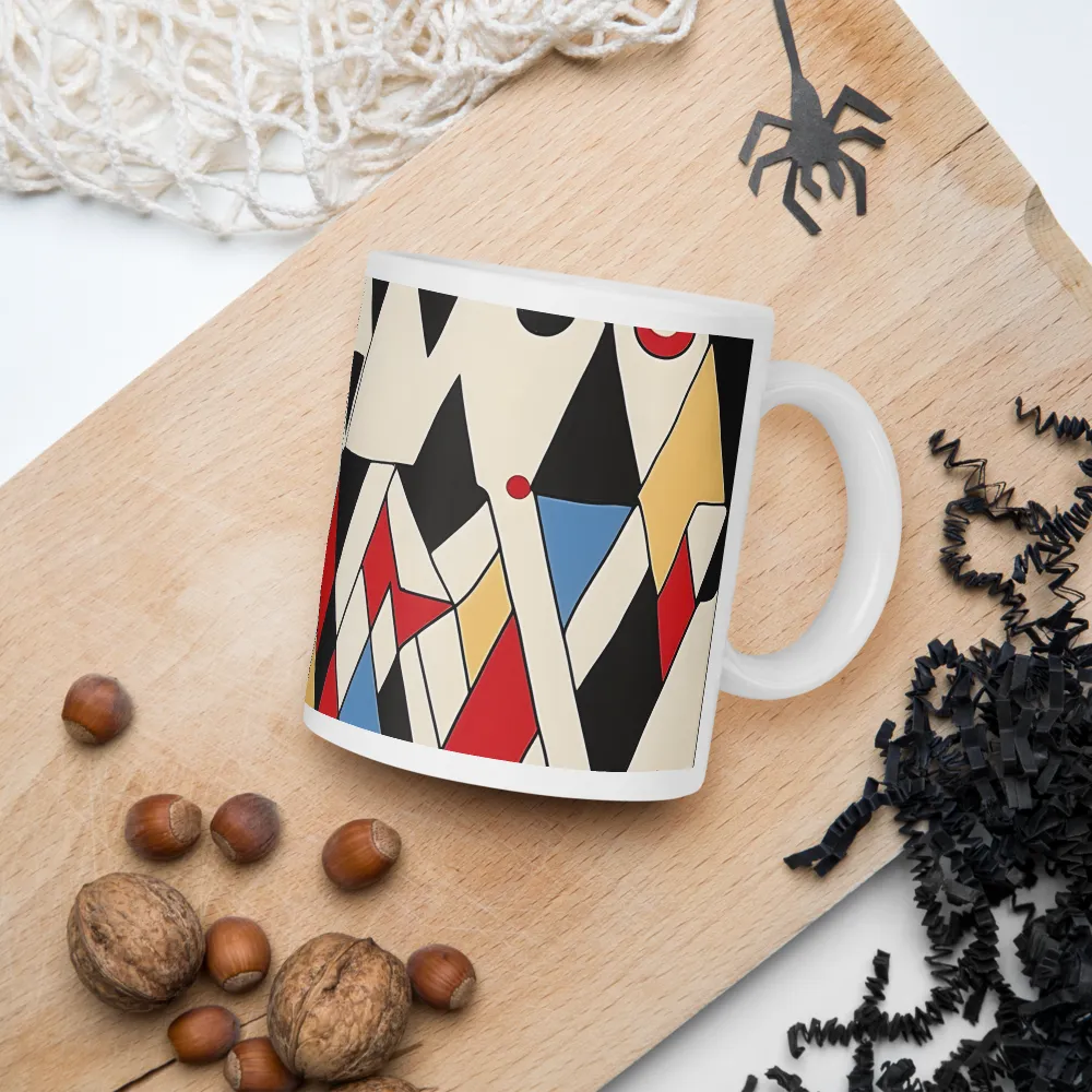 Dynamic Geometric Symphony | Mugs | Multiple Sizes & Colors