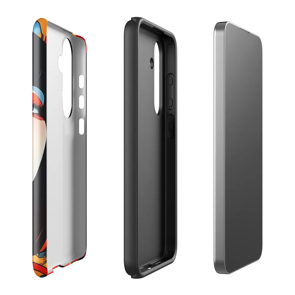 Vibrant Elegance | Phone Case |  S24 Plus | Tough Case | Glossy