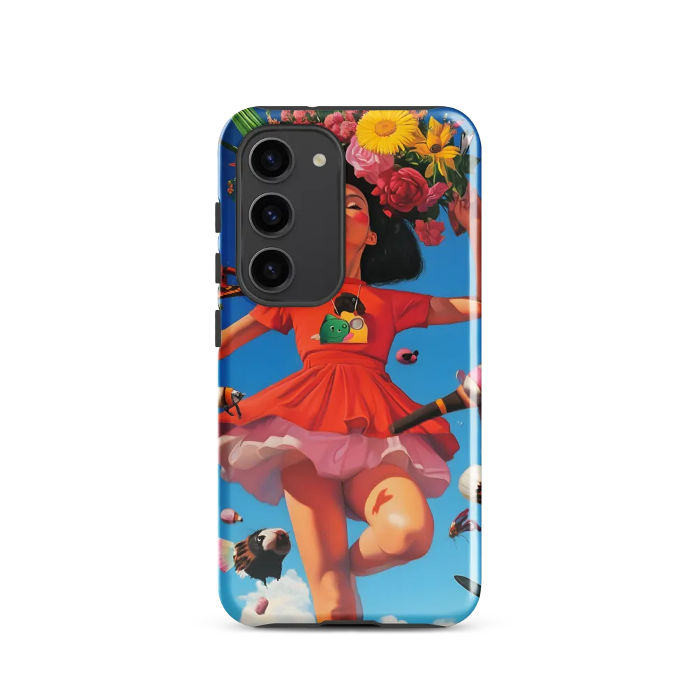 Joyful Whimsy | Phone Case |  S23 | Tough Case | Glossy