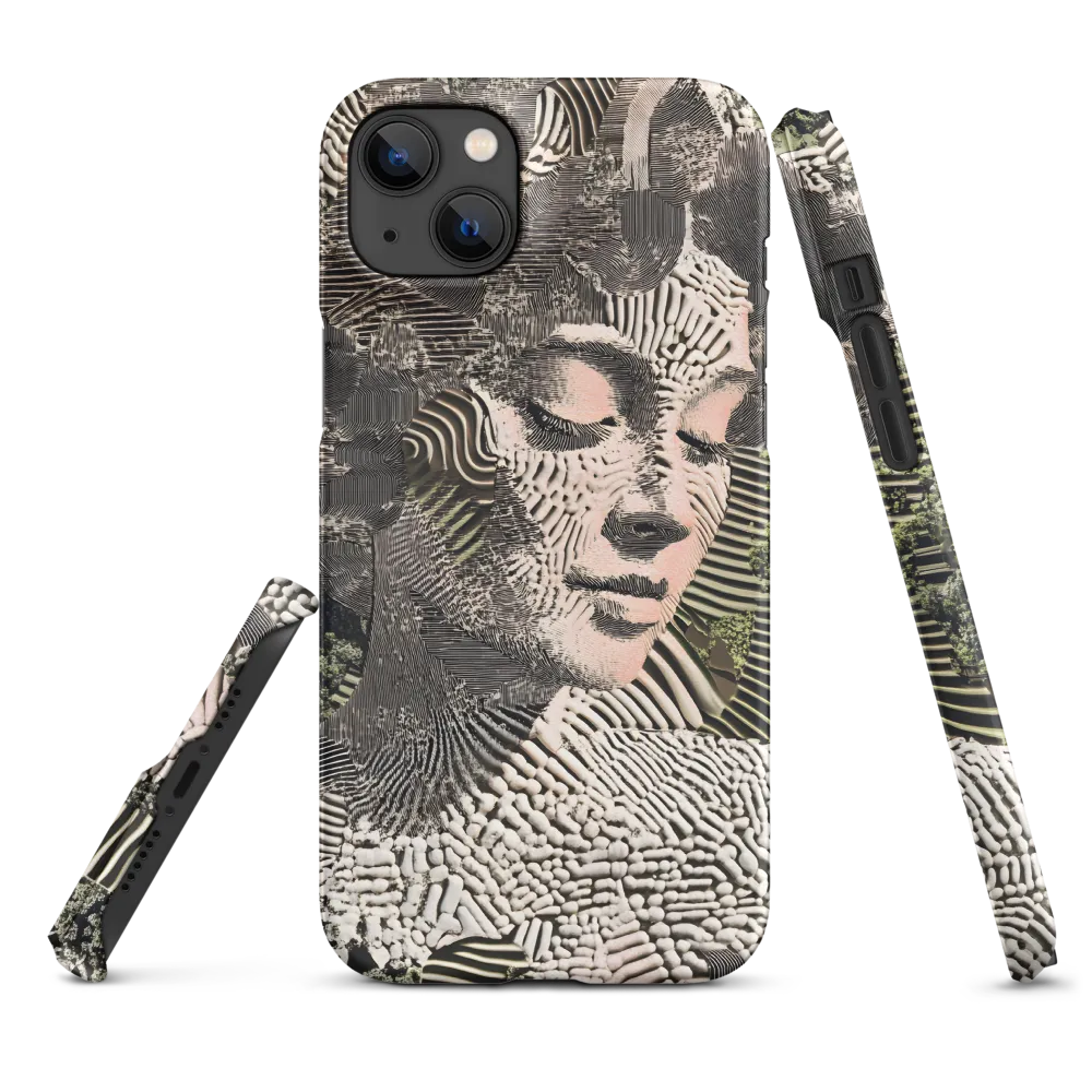 Ethereal Blend of Nature and Humanity | Phone Case |  14 Plus | Snap Case | Matte