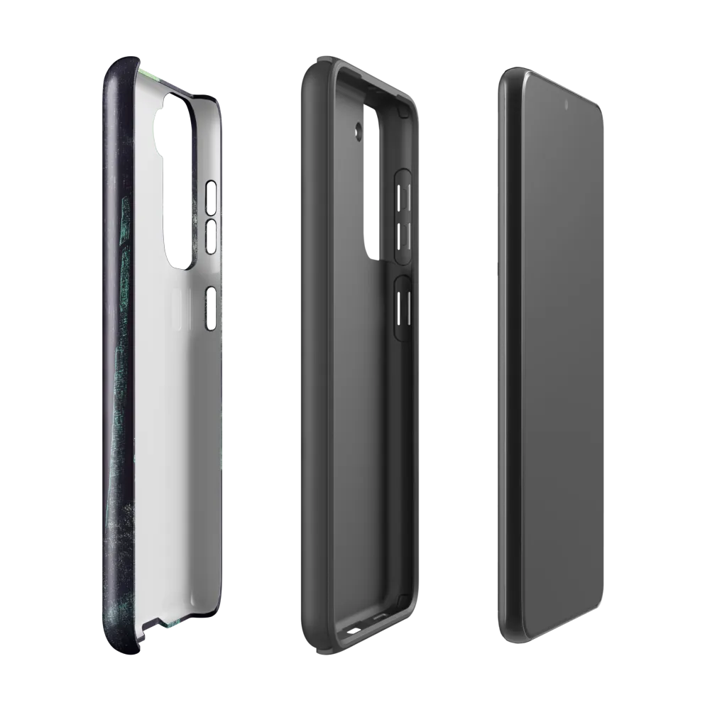 Lunar Solitude | Phone Case |  S21 | Tough Case | Glossy