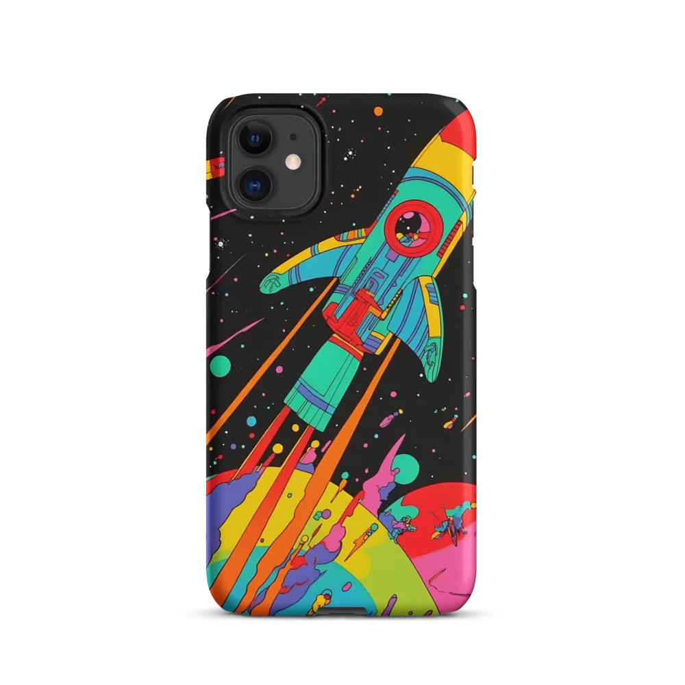 Cosmic Voyage: The Neon Lift-Off