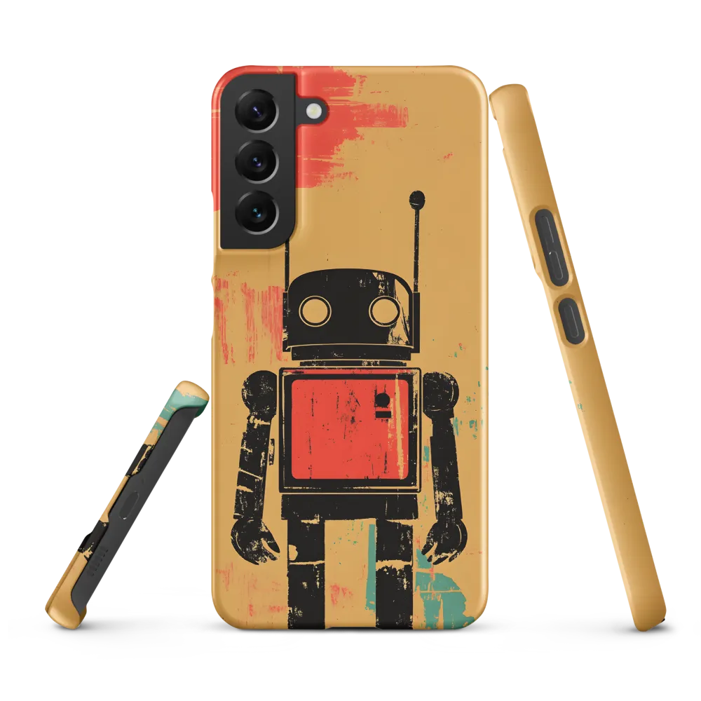 The Retro Robot | Phone Case |  S22 Plus | Snap Case | Matte