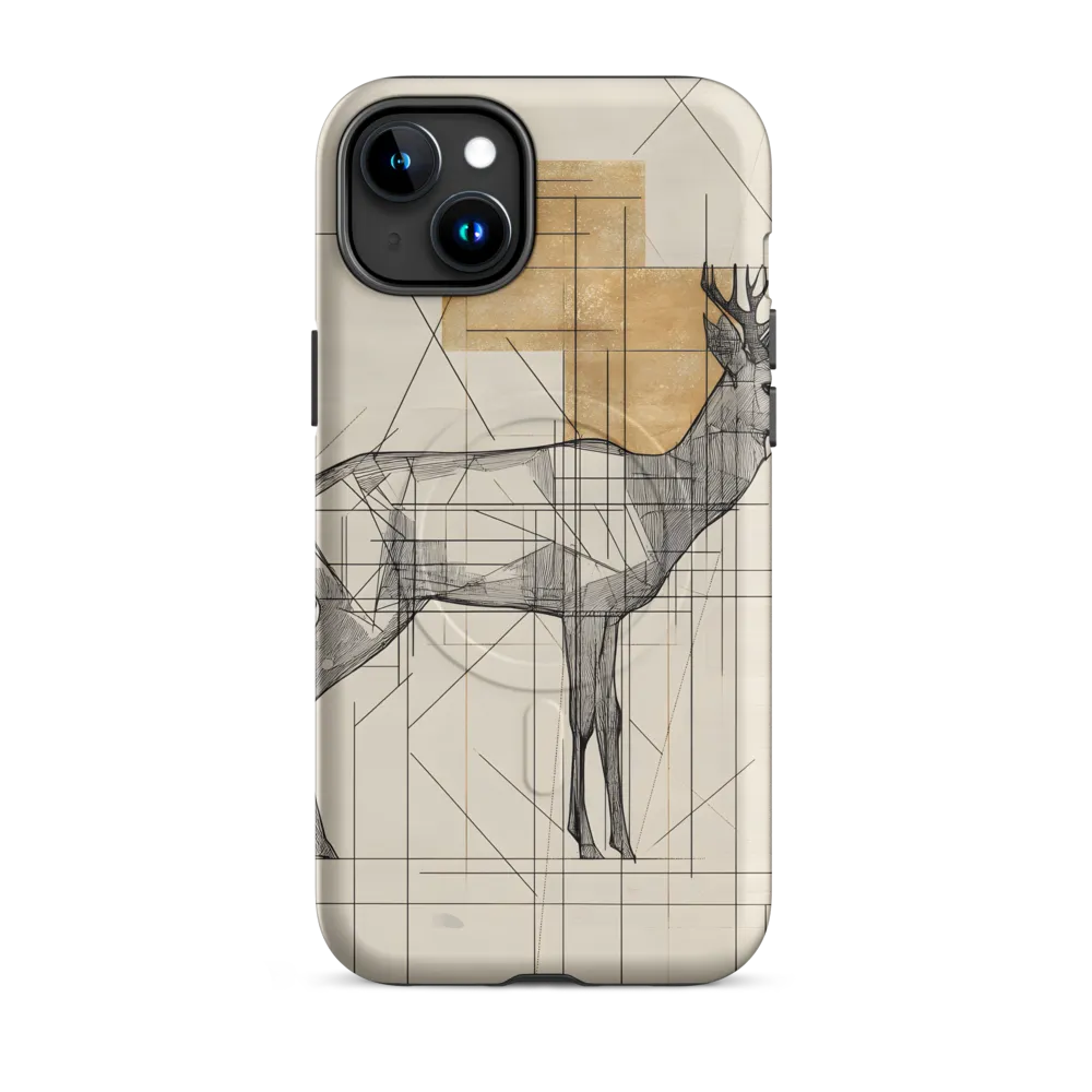 Geometric Elegance: The Majestic Deer