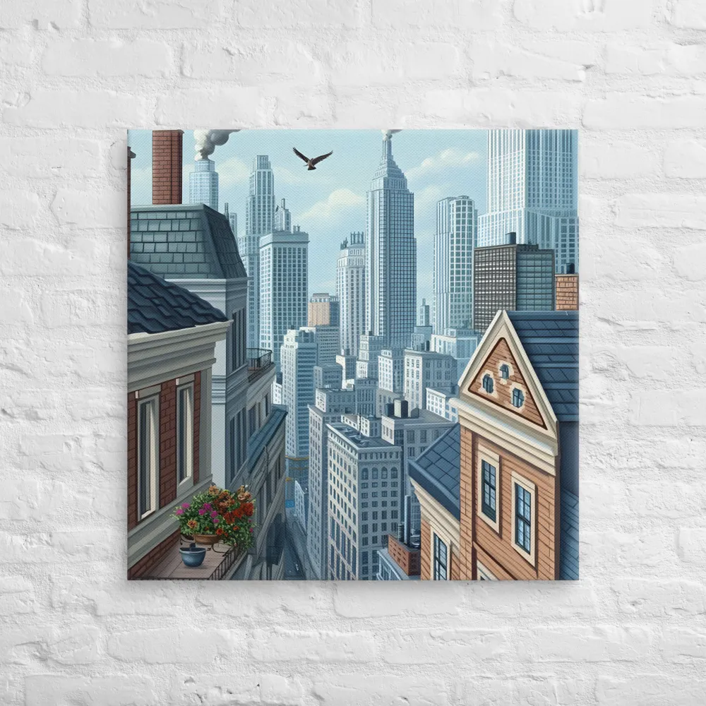 Urban Symphony | Canvas | 30″×30″