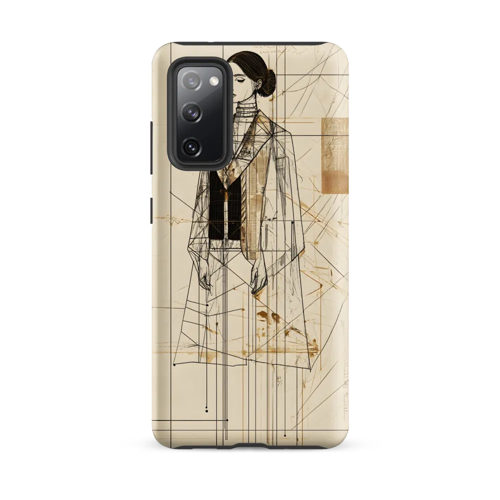 Elegance in Lines | Phone Case |  S20 FE | Tough Case | Matte