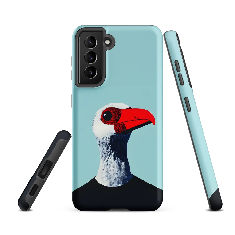 The Surreal Avian Portrait | Phone Case |  S21 FE | Tough Case | Matte
