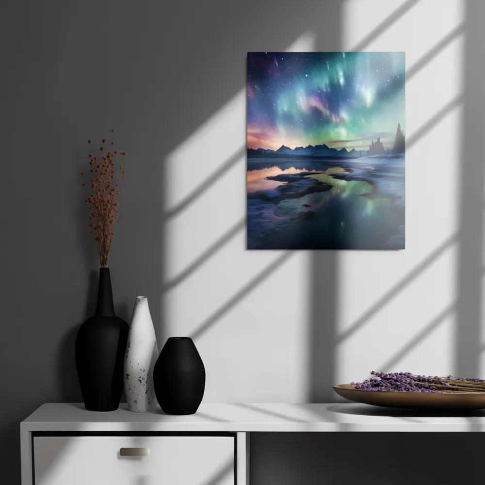 Ethereal Aurora: A Night Under the Stars