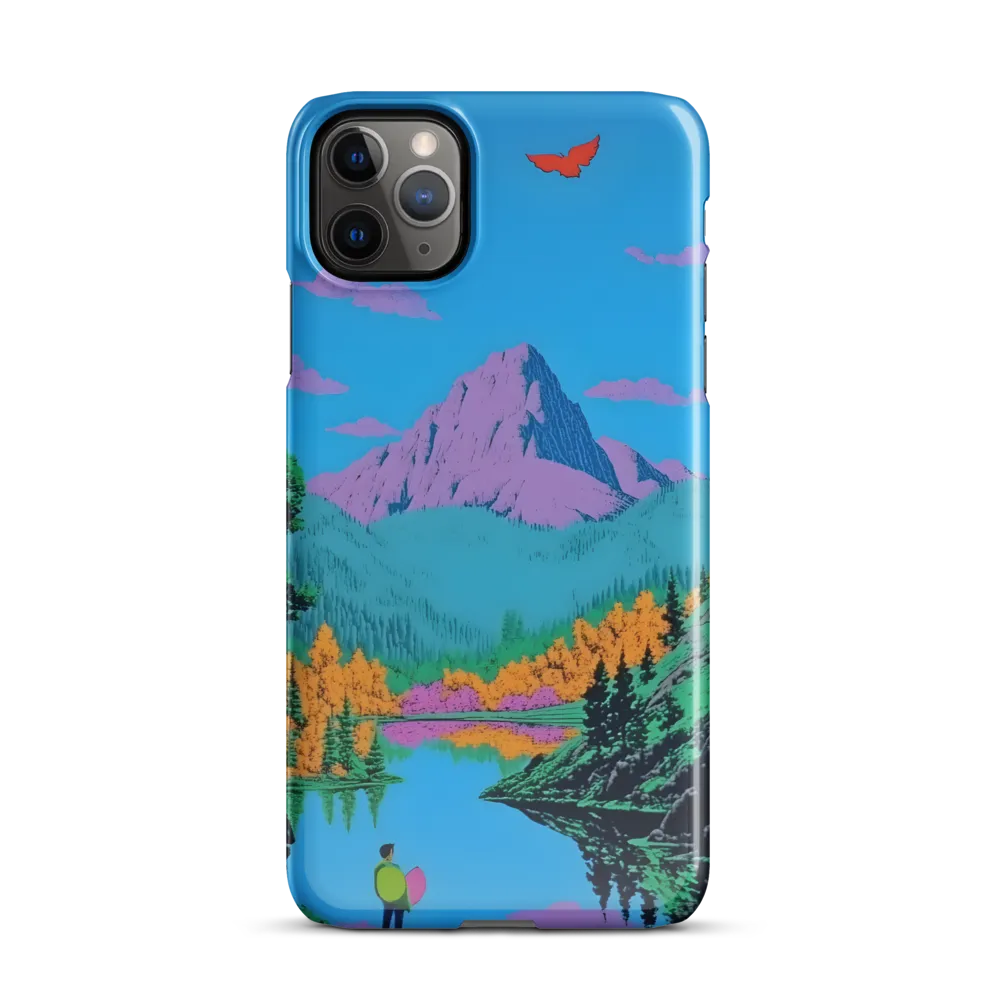 Whispers of Color: A Surreal Escape | Phone Case |  11 Pro Max | Snap Case | Glossy