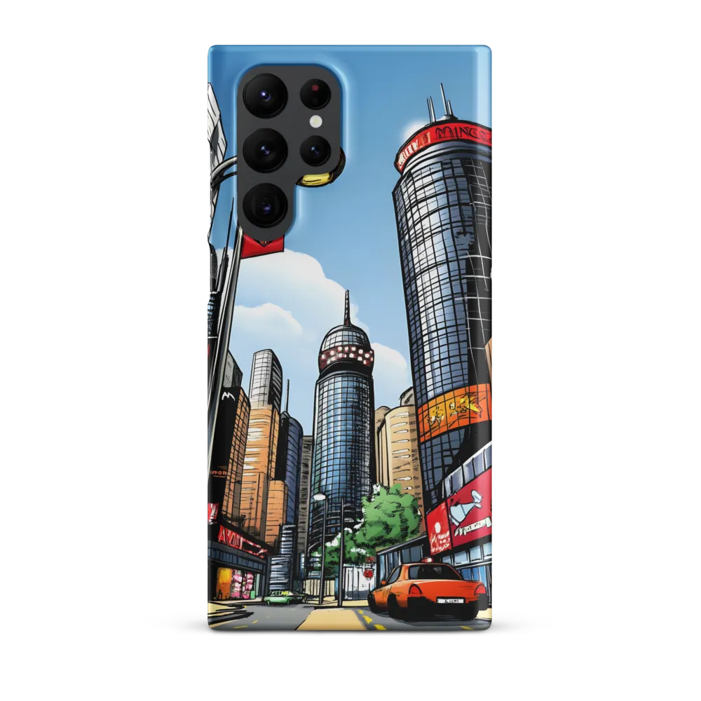 Urban Pulse: A Comic Cityscape