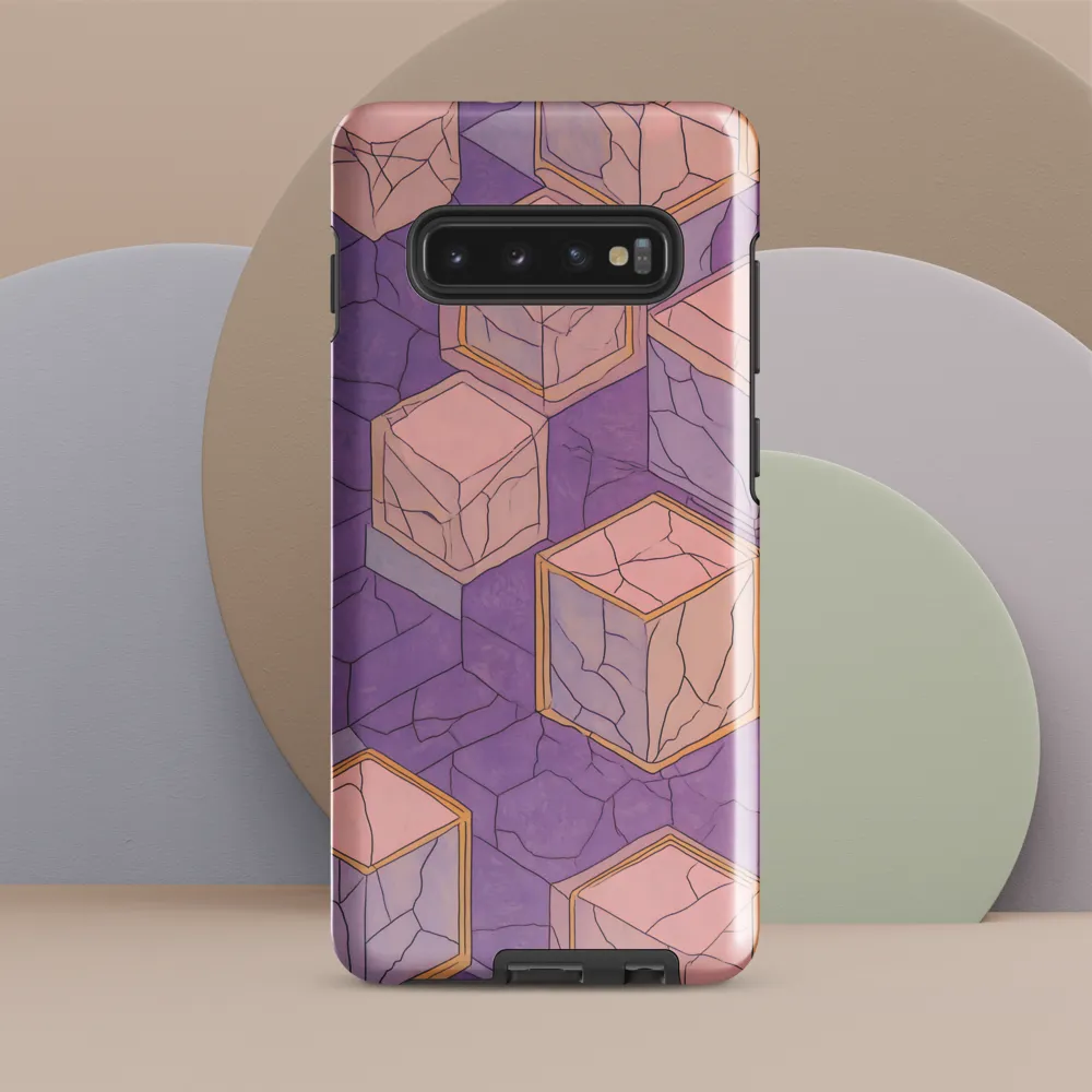 Cubist Echoes | Phone Case |  S10 Plus | Tough Case | Glossy