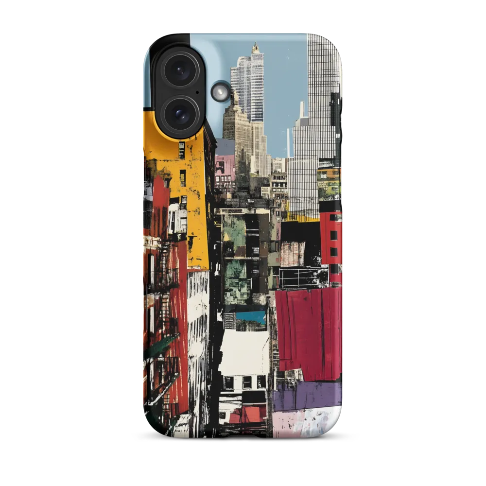 Urban Collage: A Vivid Cityscape