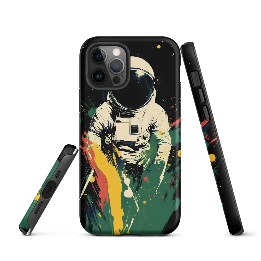 Cosmic Splash: The Astronaut's Journey