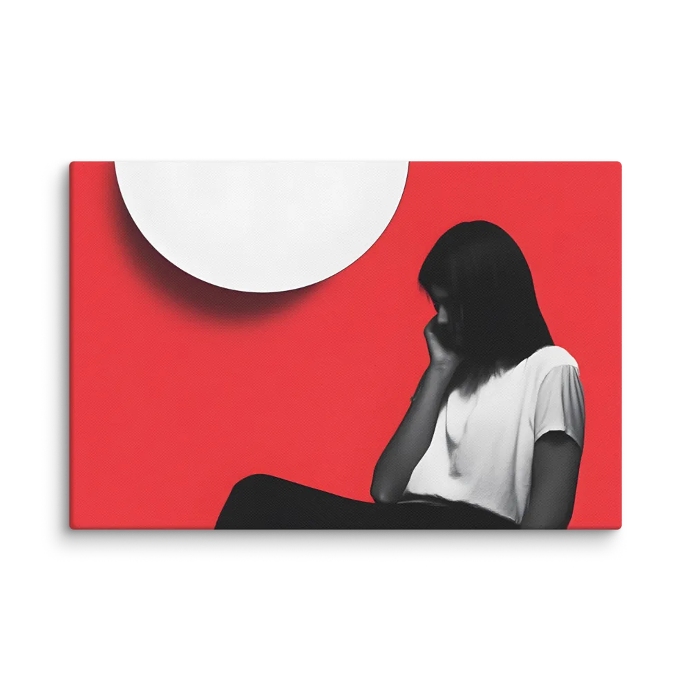 Contemplation in Red