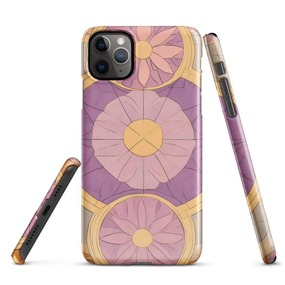 Serenity in Floral Geometry | Phone Case |  11 Pro Max | Snap Case | Glossy