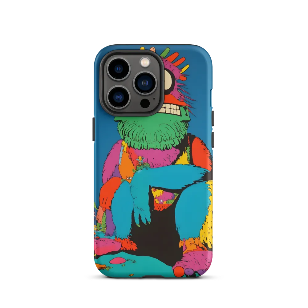 Whimsical Giant: A Playful Monster Encounter