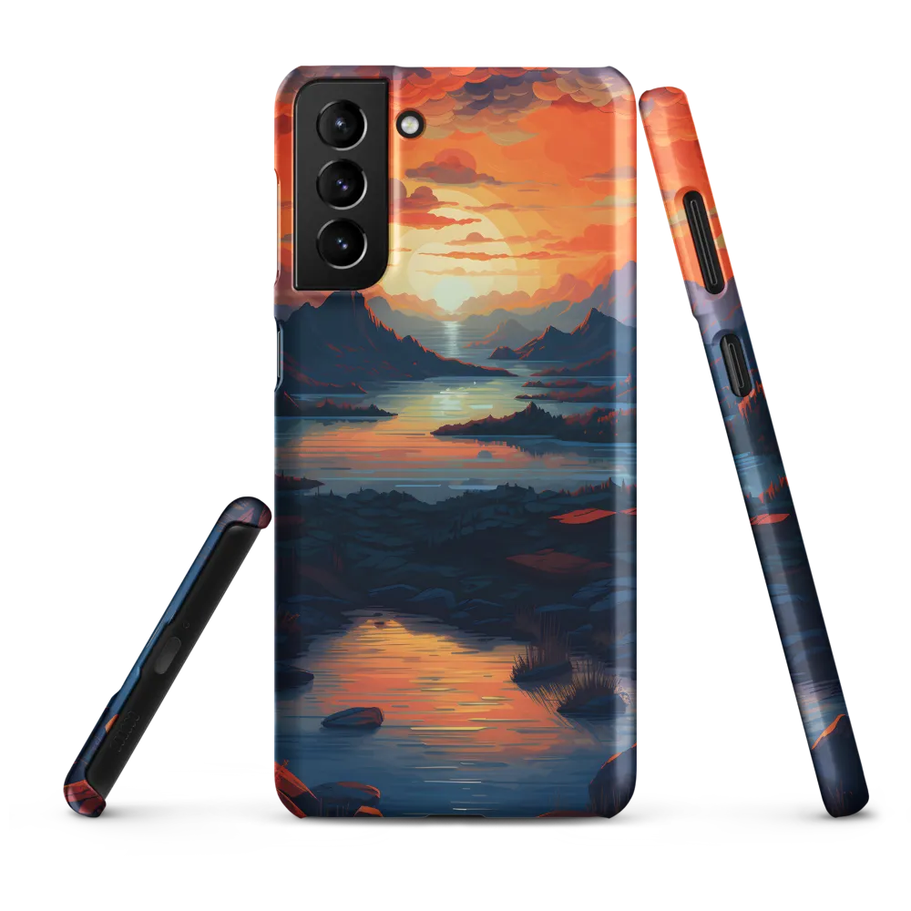 Ethereal Evening: A Digital Dusk