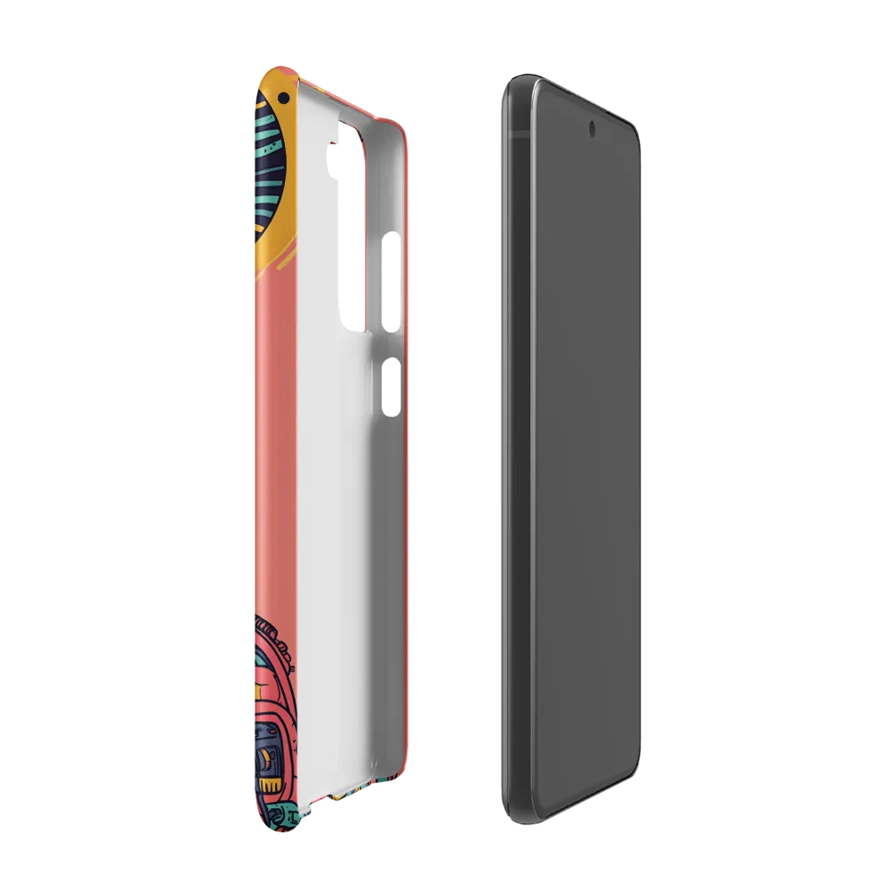 Exploration Beyond: A Digital Astronaut | Phone Case |  S21 FE | Snap Case | Matte