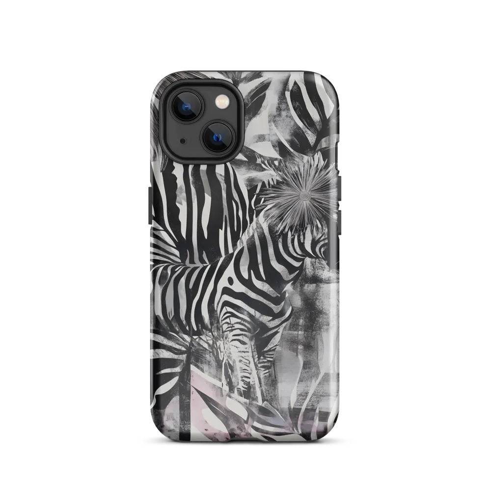 Zebra in the Jungle of Illusions | Phone Case |  13 | Tough Case | Glossy