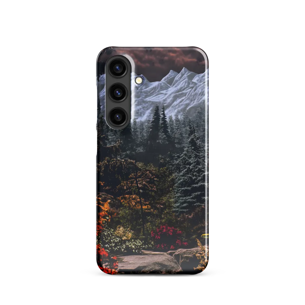 Mystical Mountain Reverie | Phone Case |  S24 | Snap Case | Glossy