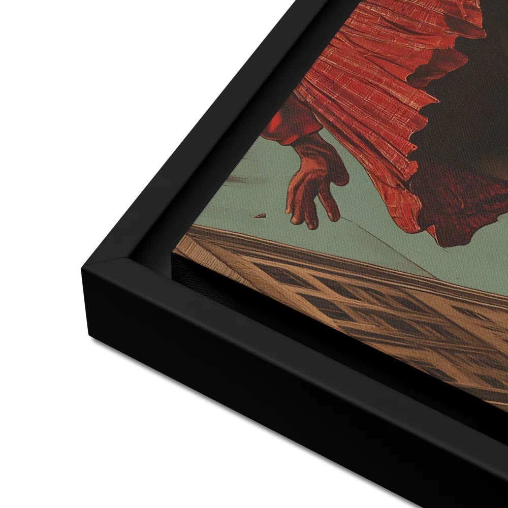 Flight of the Urban Dreamer | Canvas with Black Frame | 12″×16″