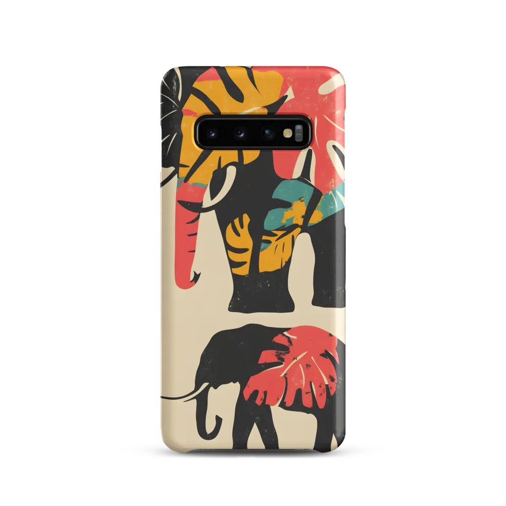 Tropical Elegance: The Elephant's Dance