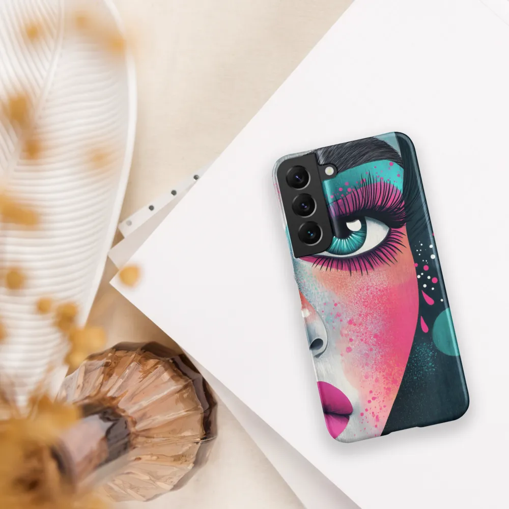 Vibrant Gaze | Phone Case |  S22 | Snap Case | Matte