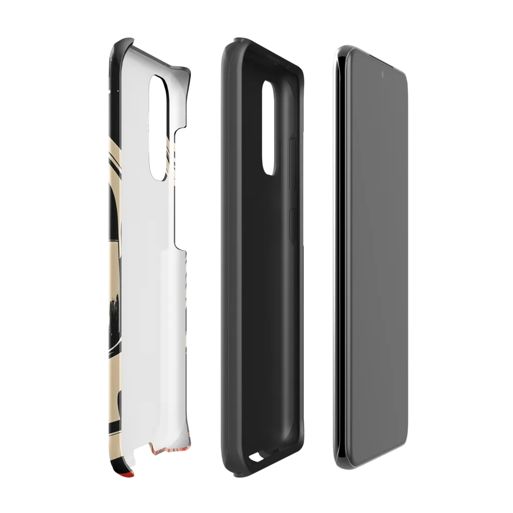 Gaze of the Astronaut | Phone Case |  S20 | Tough Case | Glossy