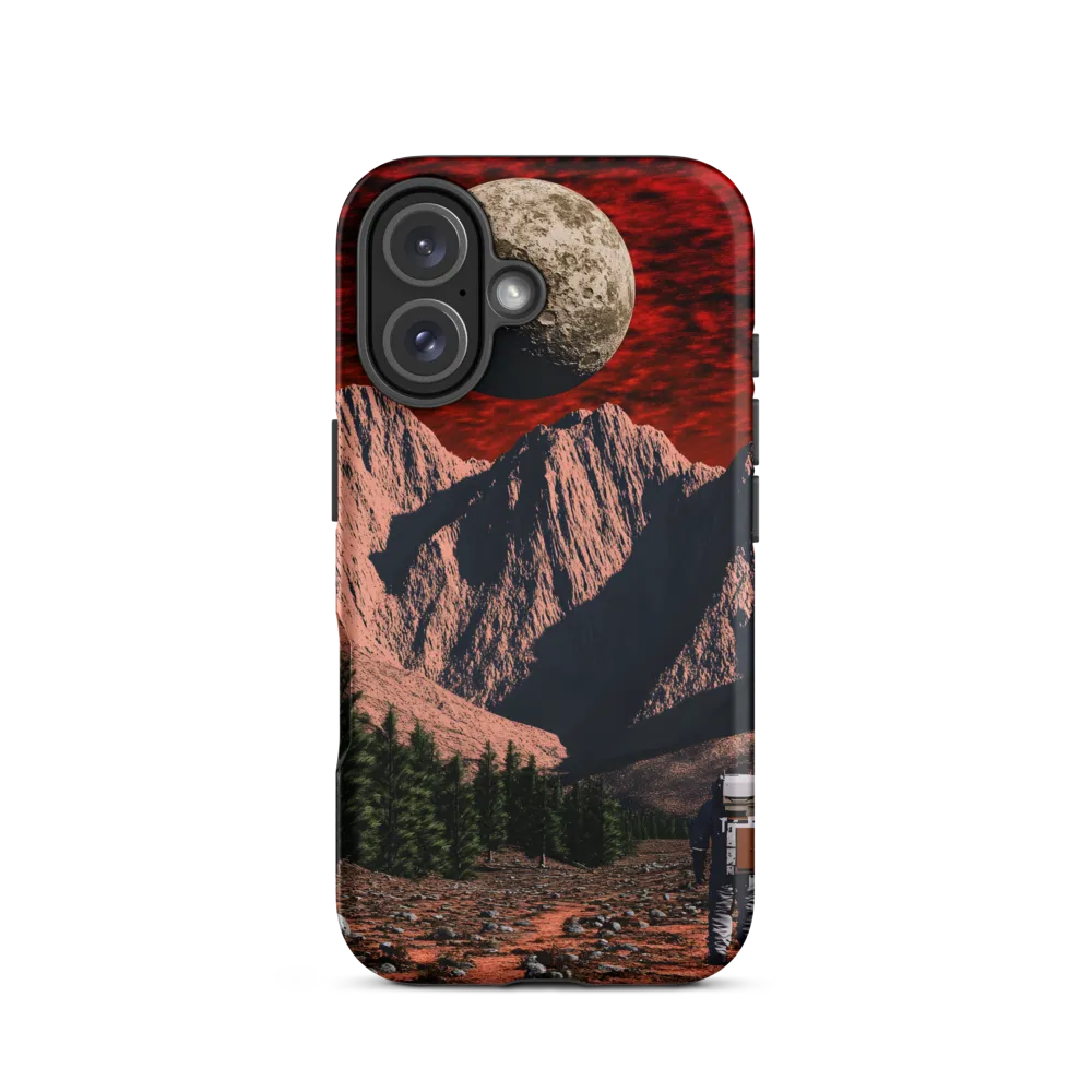 Beyond the Mountains: An Astronaut's Journey | Phone Case |  16 | Tough Case | Matte