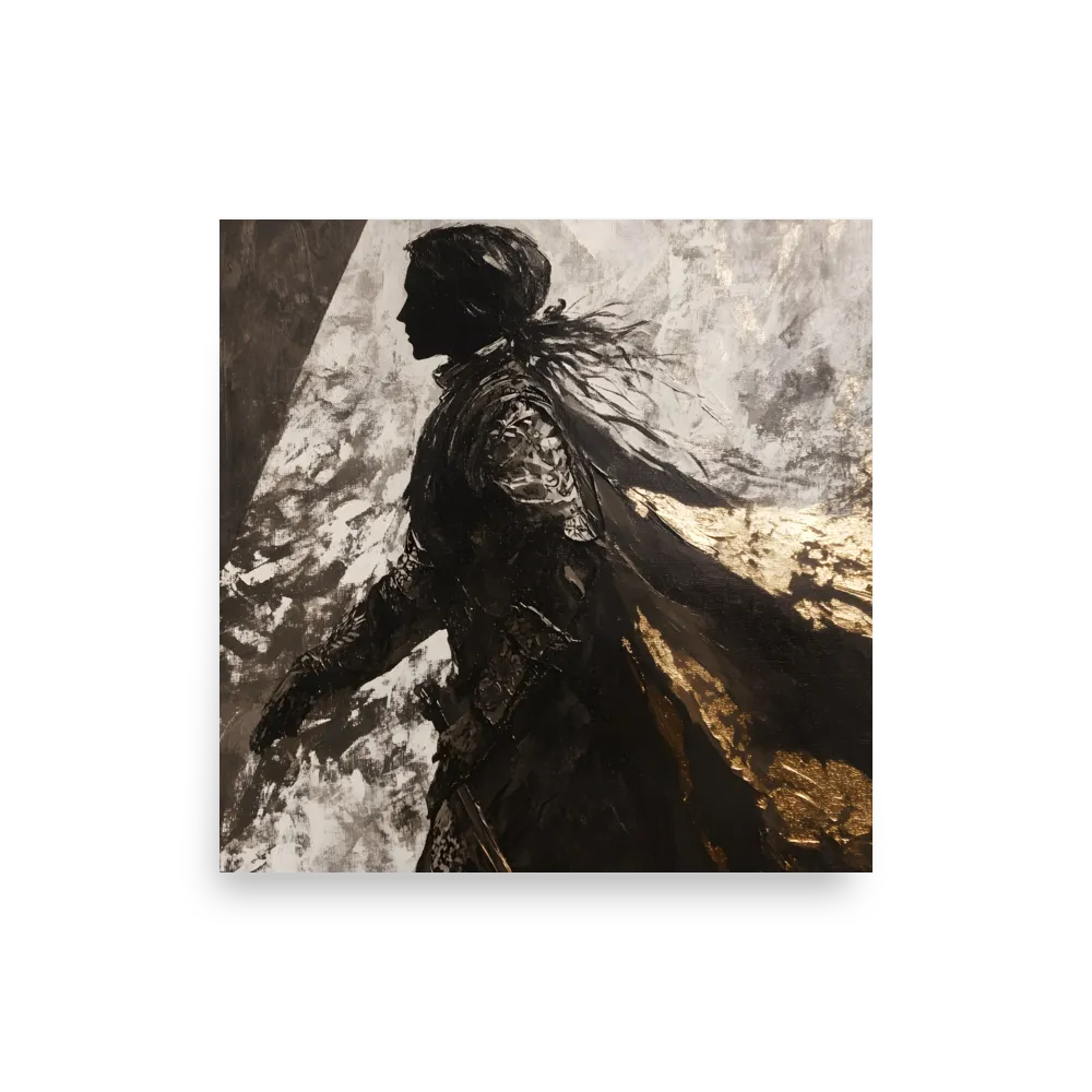 The Silhouette of Valor | Poster | 10″×10″