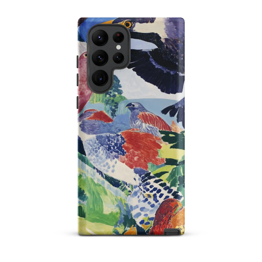 Symphony of Birds | Phone Case |  S22 Ultra | Tough Case | Matte