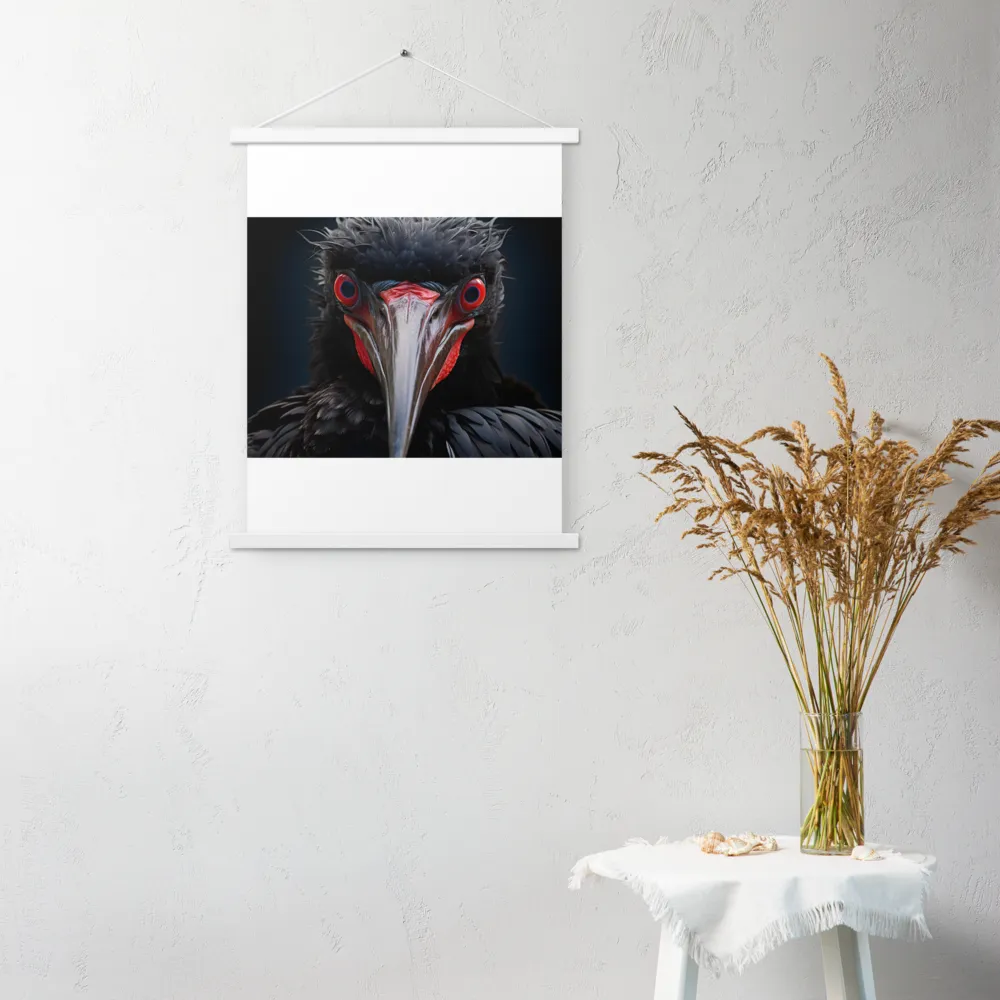 Gaze of the Abyss | Poster With White Wood Hanger | 18″×24″
