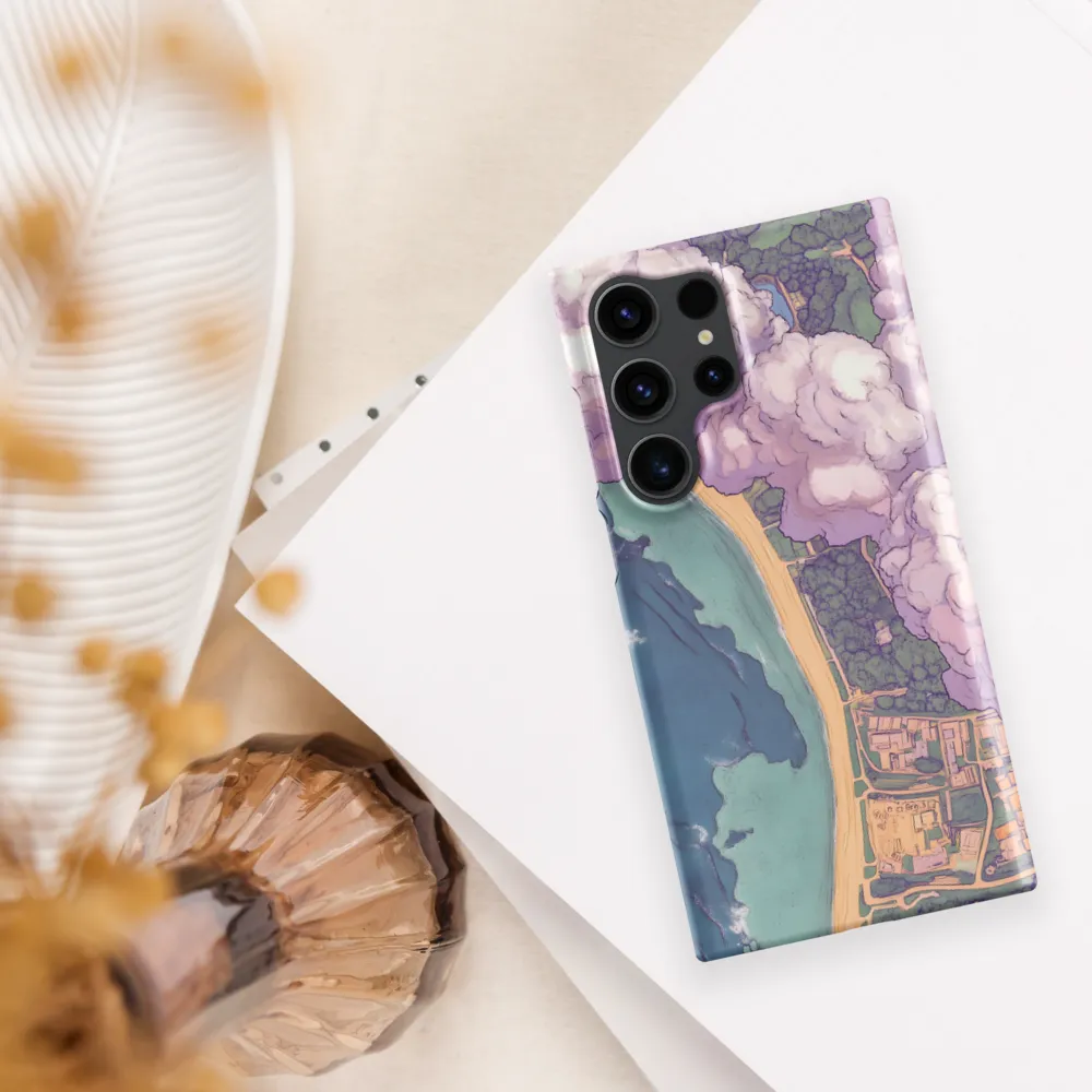 Serenity Over the Coast | Phone Case |  S23 Ultra | Snap Case | Matte