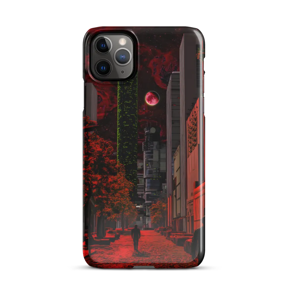 Cosmic Streets of a Dystopian Future | Phone Case |  11 Pro Max | Snap Case | Glossy