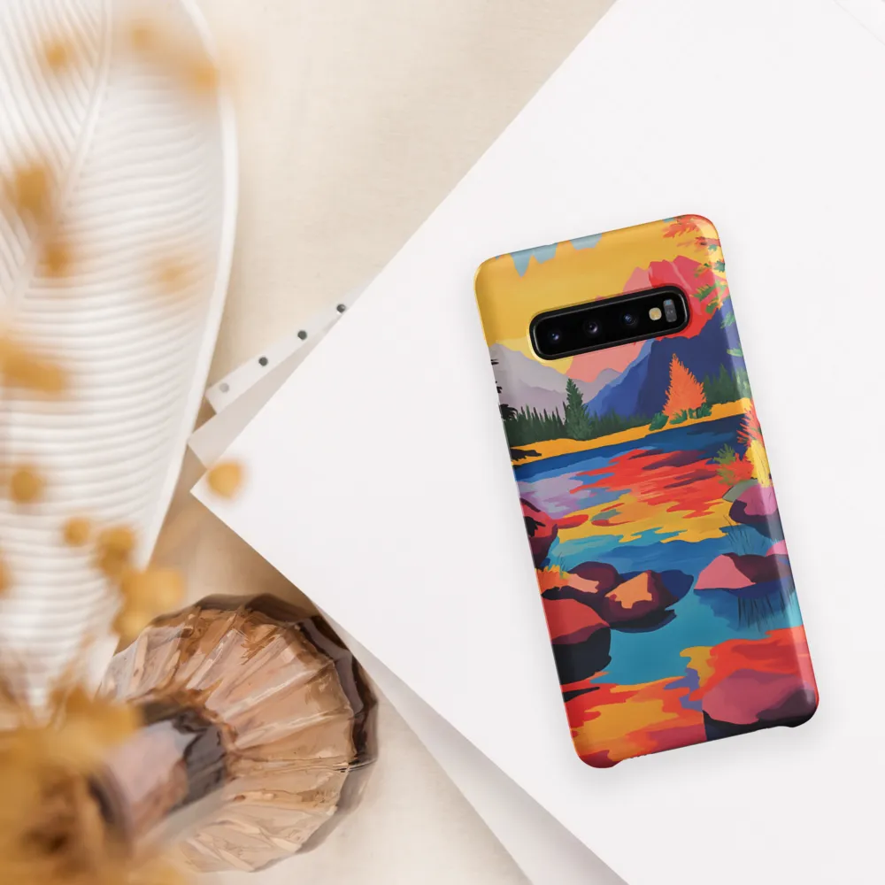 Enchanted Reflections | Phone Case |  S10 | Snap Case | Matte