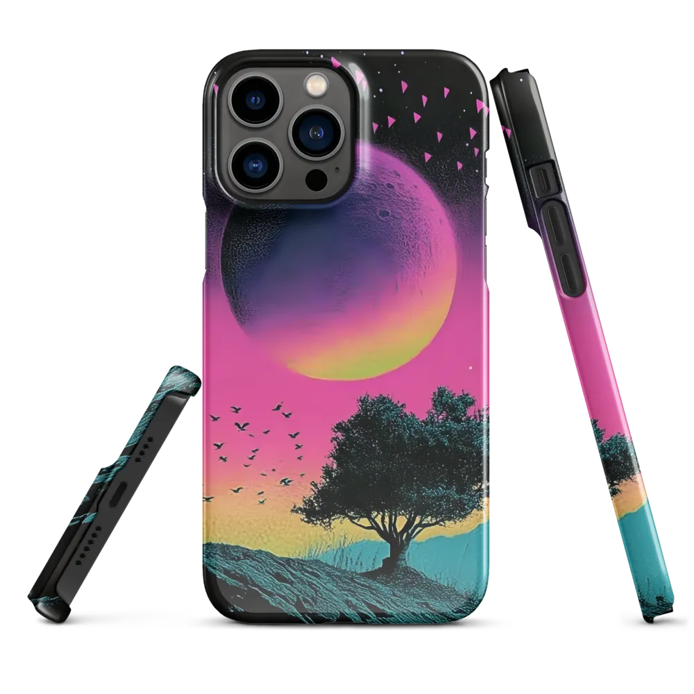 Dusk Under a Neon Moon