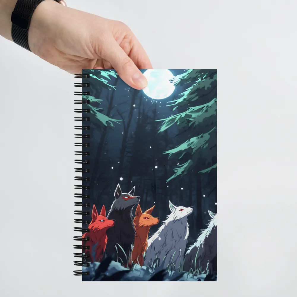 Guardians of the Night | Spiral Notebook