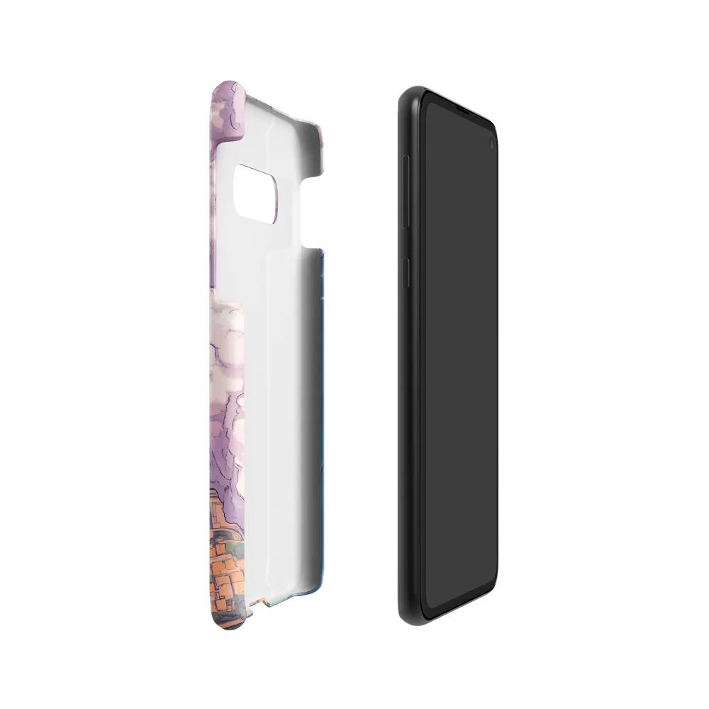 Serenity Over the Coast | Phone Case |  S10e | Snap Case | Matte