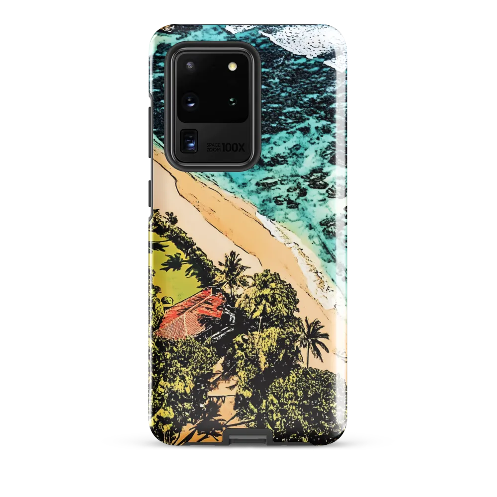 Aerial Serenity: Coastal Escape