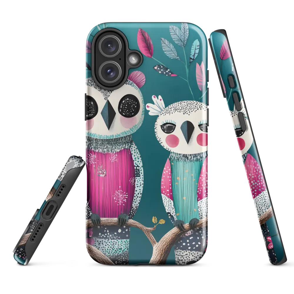 Whimsical Duo: A Celebration of Nature and Color