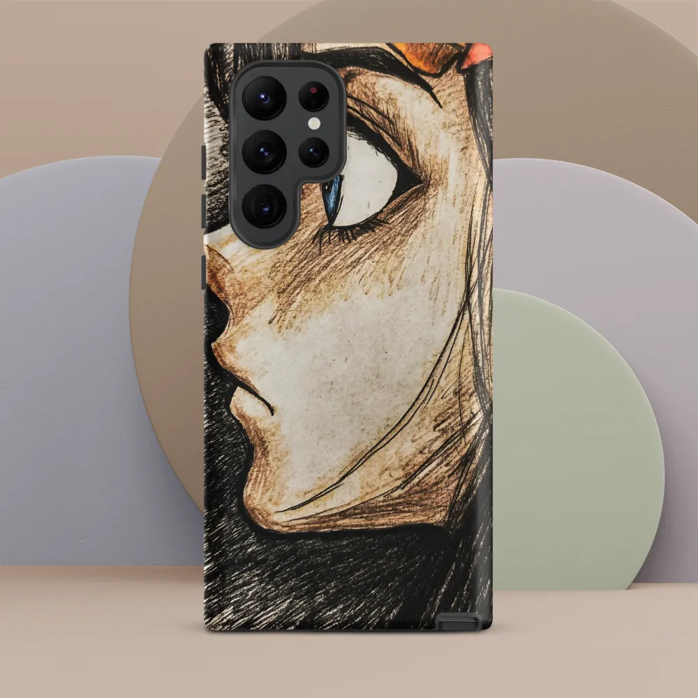 Reflections in Profile | Phone Case |  S22 Ultra | Tough Case | Matte