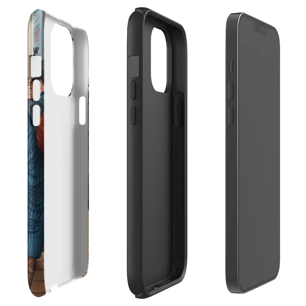 Caught in Tension | Phone Case |  13 Pro Max | Tough Case | Glossy