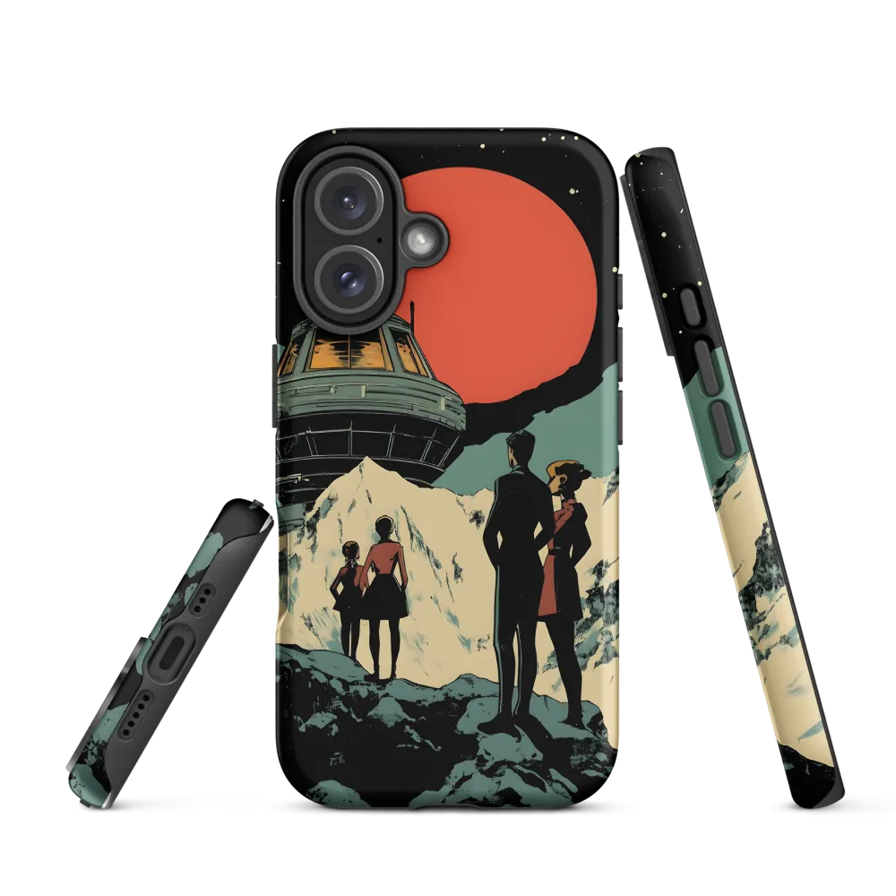 Echoes of a Red Sun | Phone Case