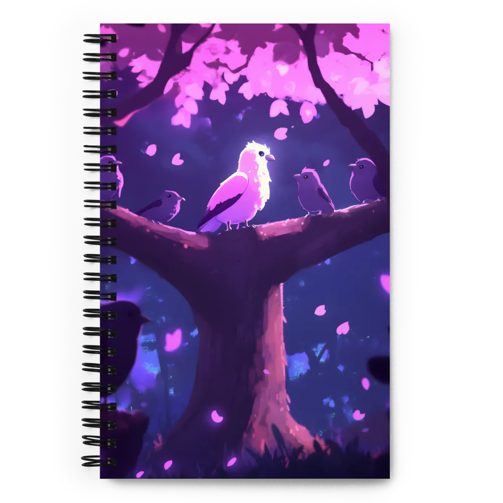 Whispers of the Blossom | Spiral Notebook