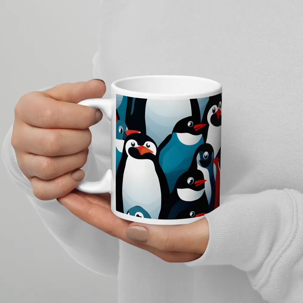 Penguin Parade | Mugs | Multiple Sizes & Colors