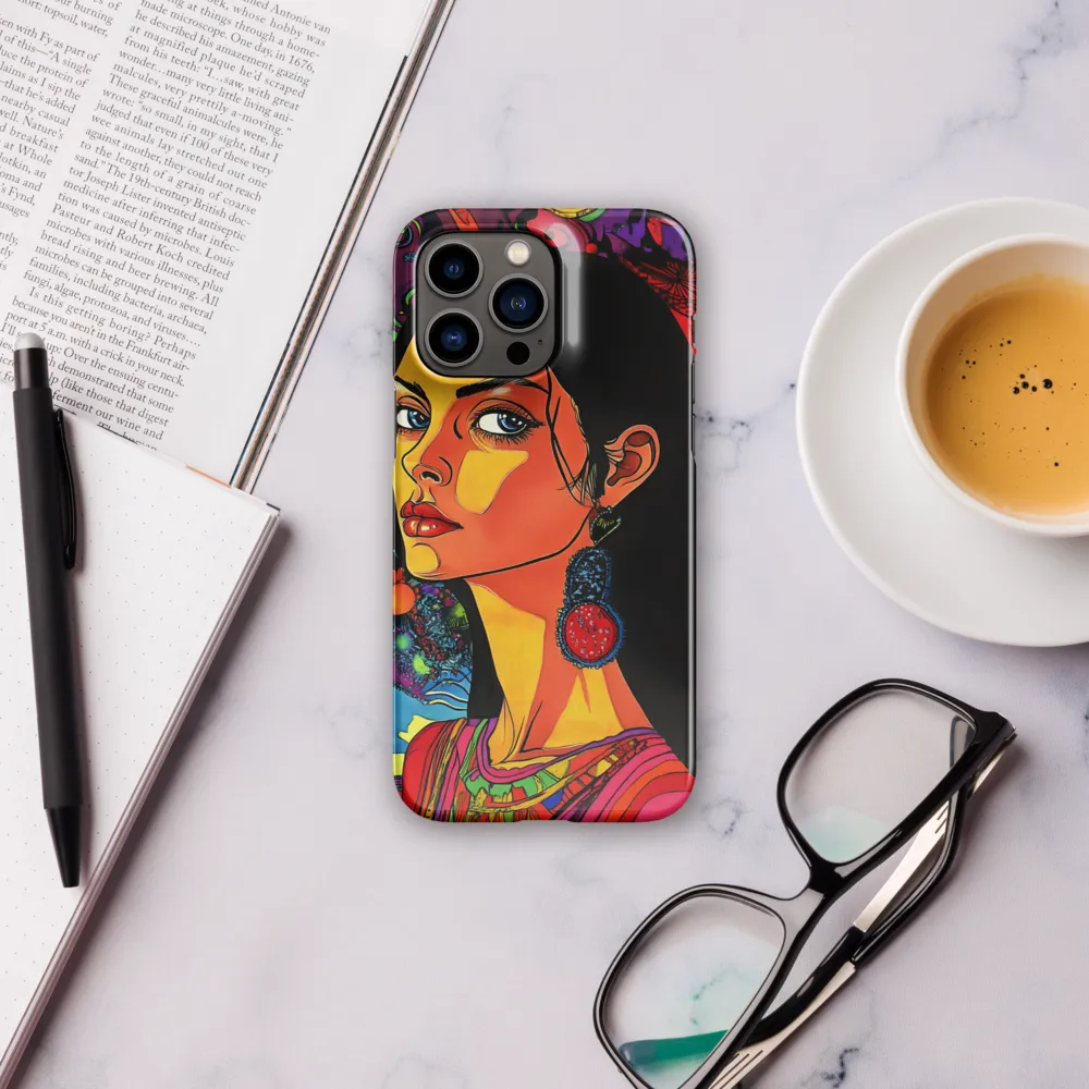Ethereal Dreamscape in Vivid Colors | Phone Case |  14 Pro Max | Snap Case | Glossy