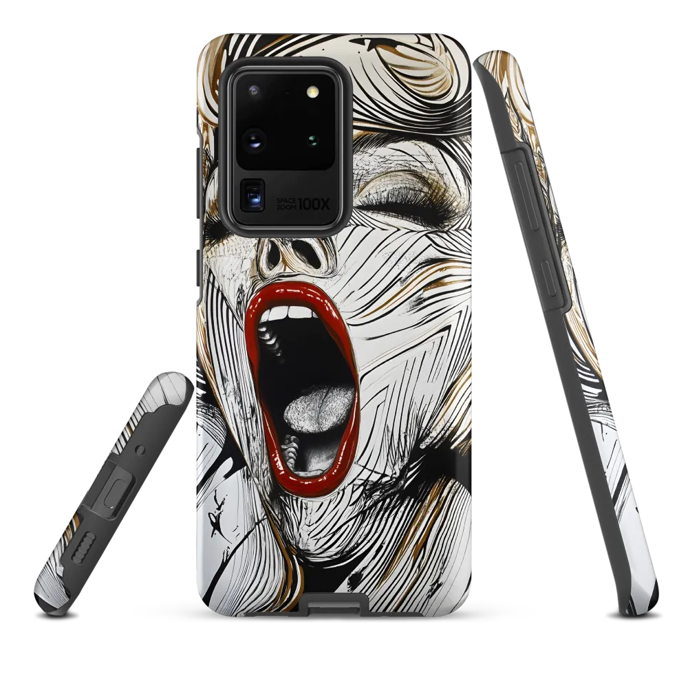 The anguished scream