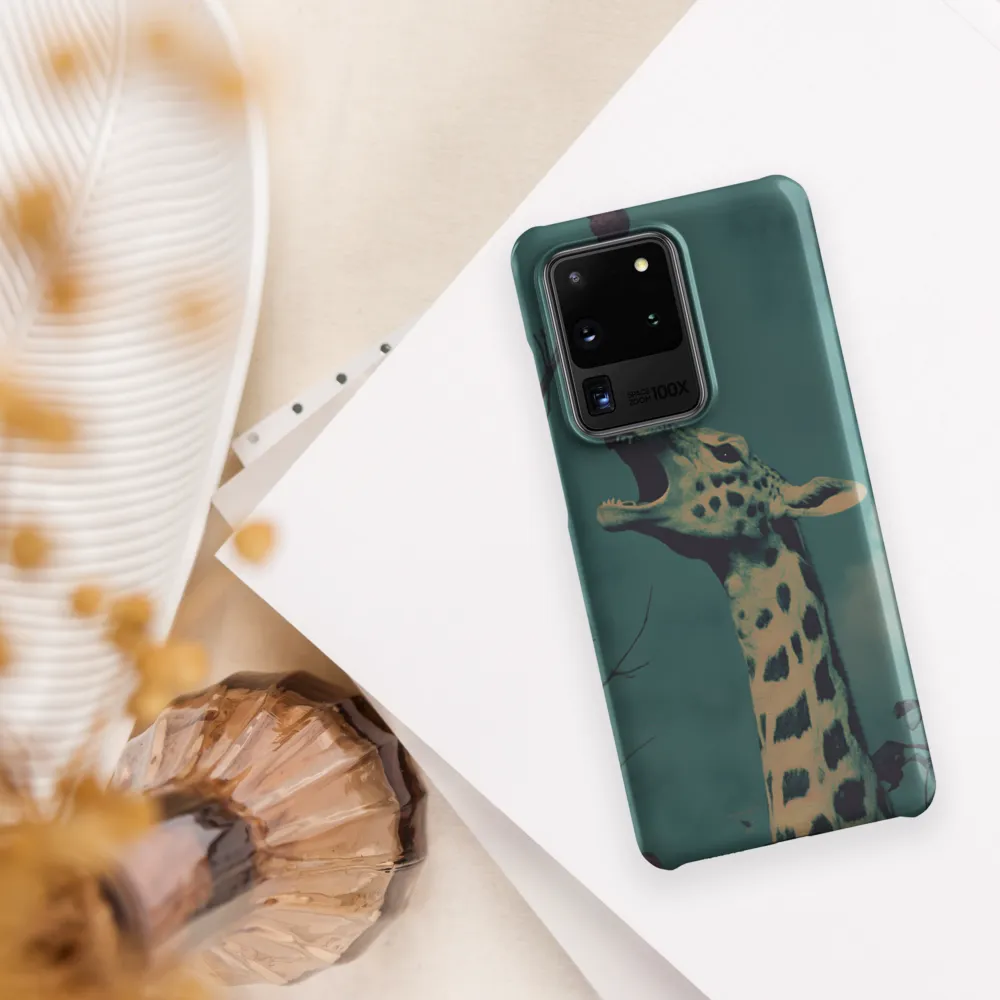Whispers of the Tall: A Surreal Giraffe Encounter