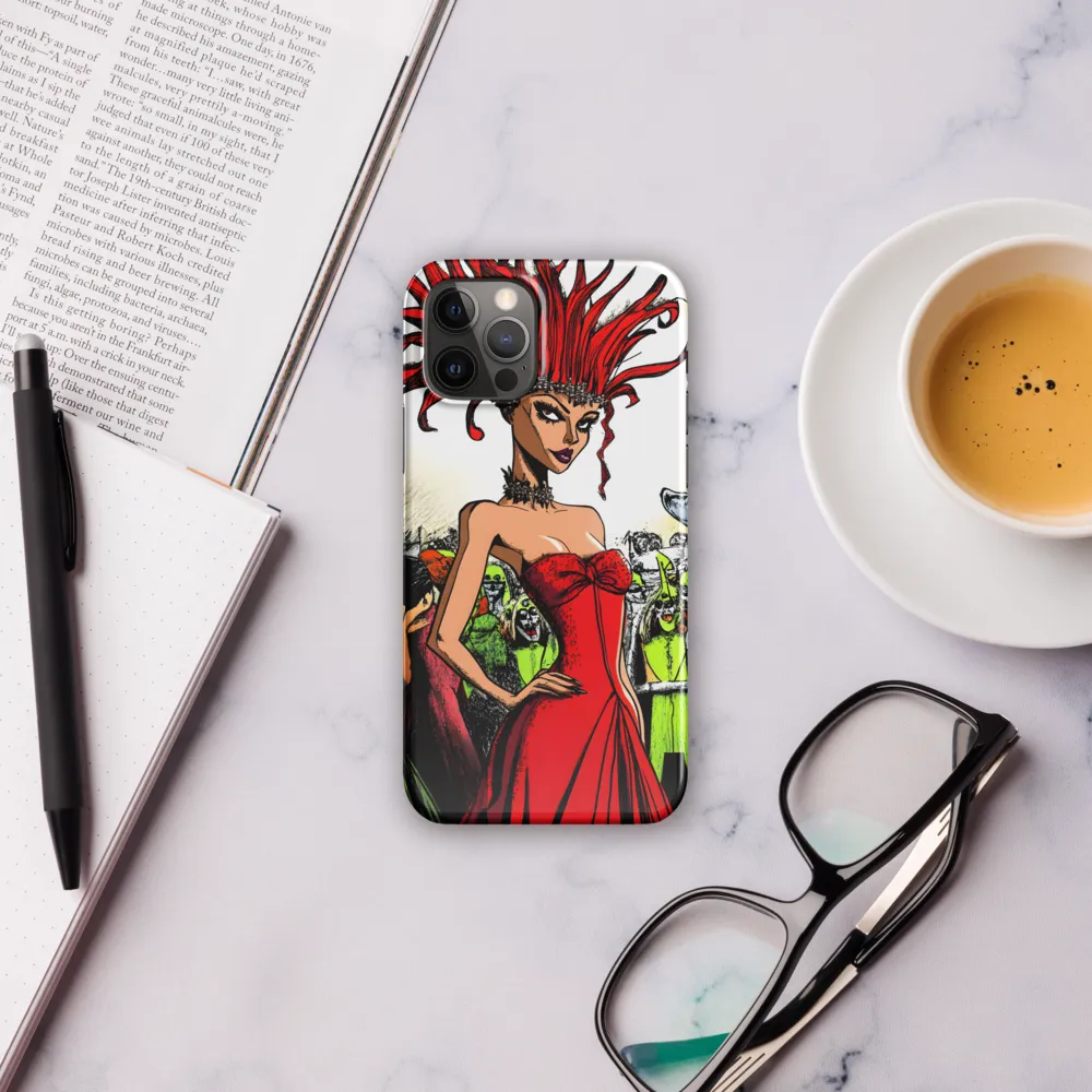 Fiery Elegance: A Fashion Statement