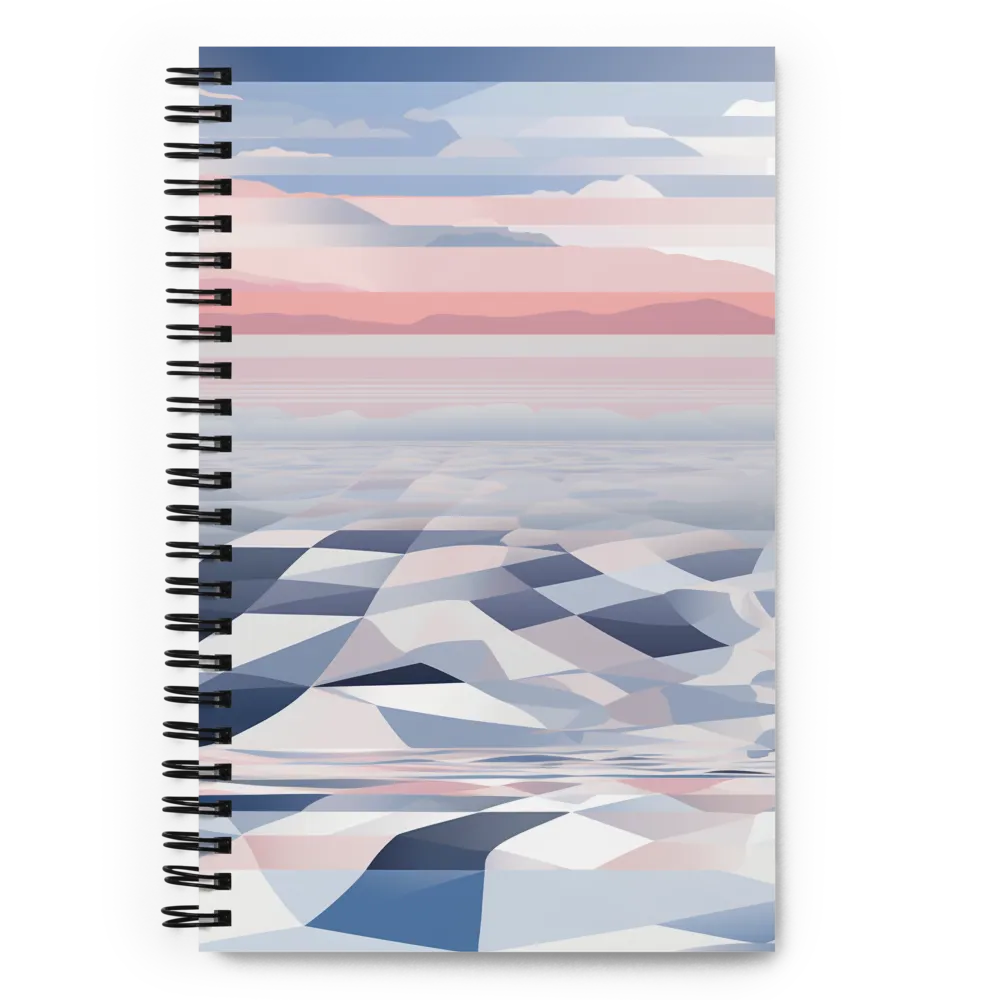 Serenity in Abstraction | Spiral Notebook